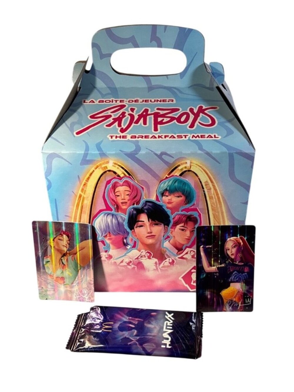 K-Pop Demon Hunters & Saja Boys Cards & Meal Box McDonalds Limited Edition